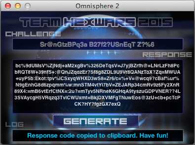 omnisphere response code mac